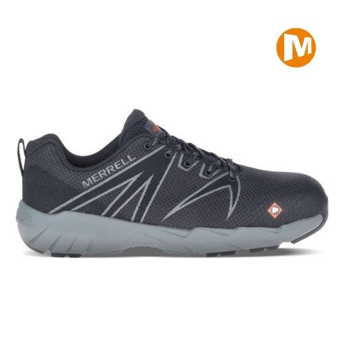 Zapatos de Seguridad Merrell Fullbench 55 Alloy Toe Hombre MX.O.PKU